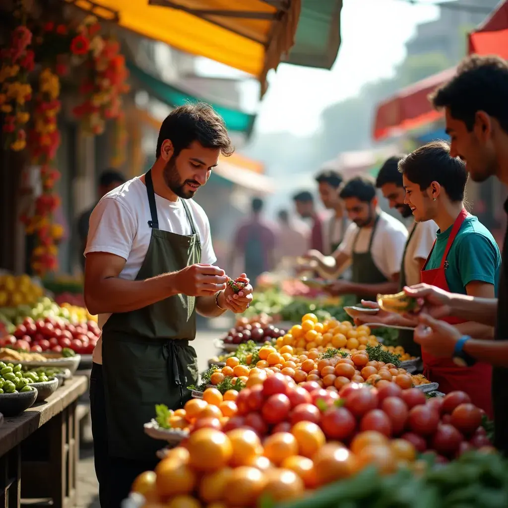 Modern office environment